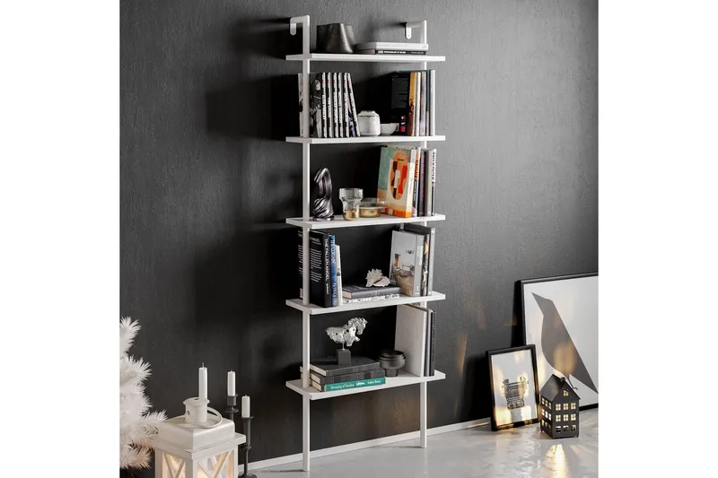 Konsterud Bogreol - Hvid - Hus & renovering - Køkken & bad - Køkken & bryggers - Køkkenindretning - Køkkenhylde