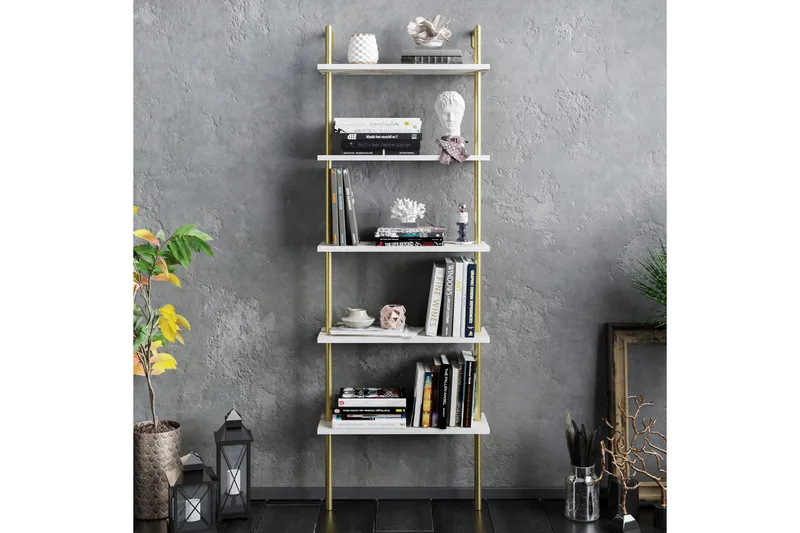 Konsterud Bogreol - Hvid - Hus & renovering - Køkken & bad - Køkken & bryggers - Køkkenindretning - Køkkenhylde