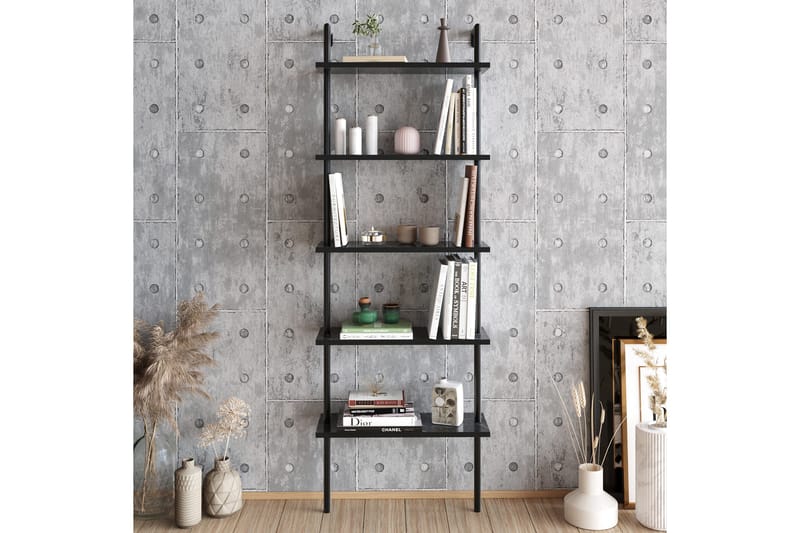 Konsterud Bogreol - Sort - Hus & renovering - Køkken & bad - Køkken & bryggers - Køkkenindretning - Køkkenhylde