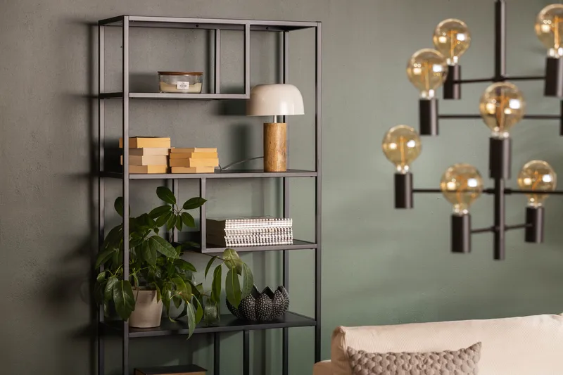 Kort boghylde Sort - Opbevaring - Hylder & Reoler - Bogreol