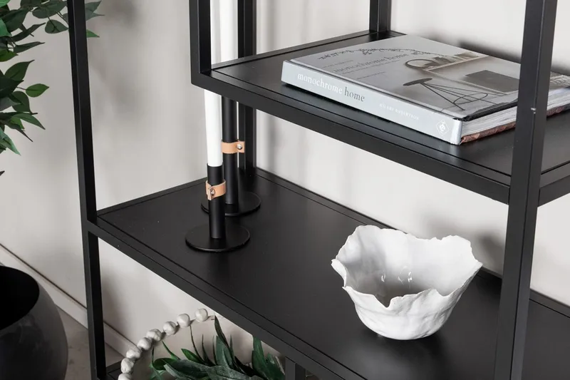 Kort boghylde Sort - Opbevaring - Hylder & Reoler - Bogreol