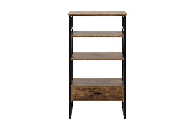 Lanthorn Bogreol 56 cm i Mørkt Træ - Brun - Opbevaring - Hylder & Reoler - Bogreol