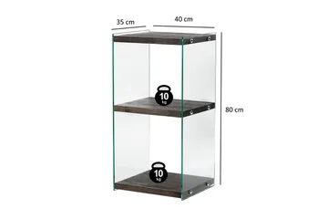 Lepinas Bogreol 40 cm - Antracit - Opbevaring - Hylder & Reoler - Bogreol