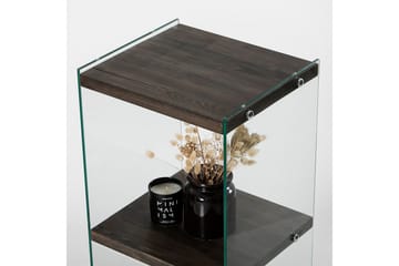 Lepinas Bogreol 40 cm i Mørkt Træ - Mørkebrun - Opbevaring - Hylder & Reoler - Bogreol