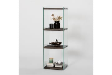 Lepinas Bogreol 40 cm i Mørkt Træ - Mørkebrun - Opbevaring - Hylder & Reoler - Bogreol