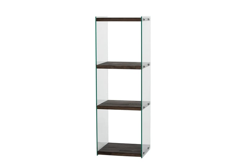Lepinas Bogreol 40 cm i Mørkt Træ - Mørkebrun - Opbevaring - Hylder & Reoler - Bogreol