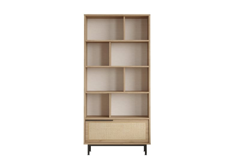 Liyakat Bogreol 83,9 cm - Oak - Opbevaring - Hylder & Reoler - Bogreol