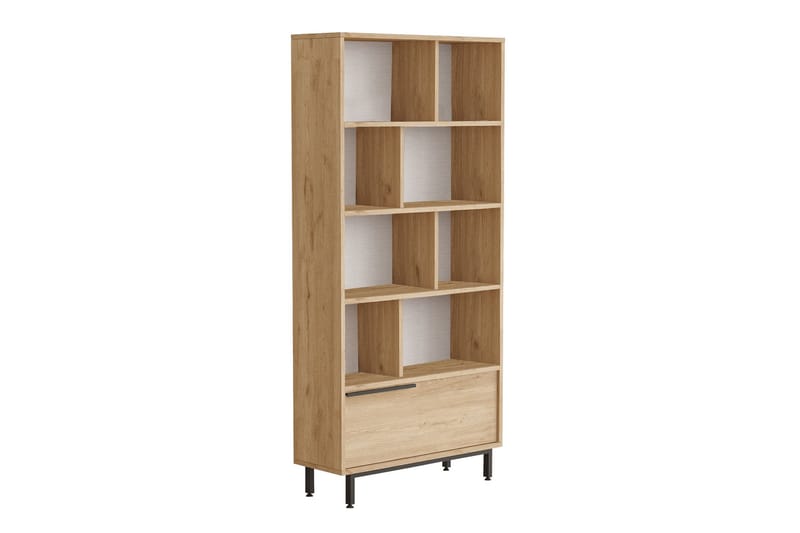 Liyakat Bogreol 83,9 cm - Valnød finér - Opbevaring - Hylder & Reoler - Bogreol