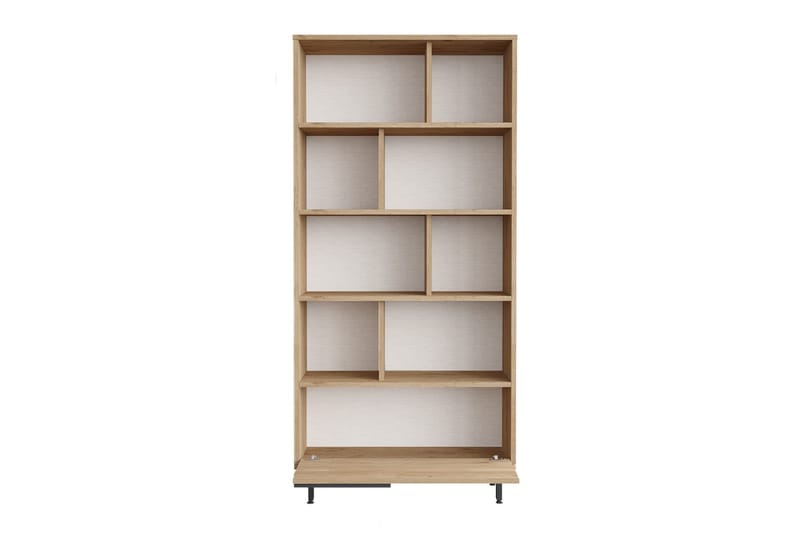 Liyakat Bogreol 83,9 cm - Valnød finér - Opbevaring - Hylder & Reoler - Bogreol