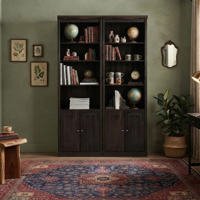 Bogreol Loft24 Anita Havana/lak - Havana/lak - Opbevaring - Hylder & Reoler - Bogreol