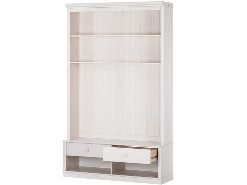 Bogreol Loft24 Anita Hvid/lak - hvid/lak - Opbevaring - Hylder & Reoler - Bogreol