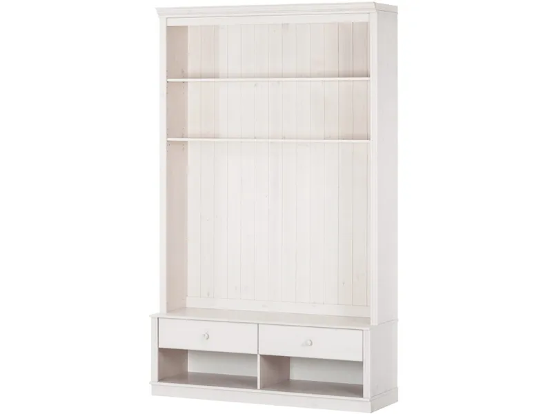Bogreol Loft24 Anita Hvid/lak, hvid/lak