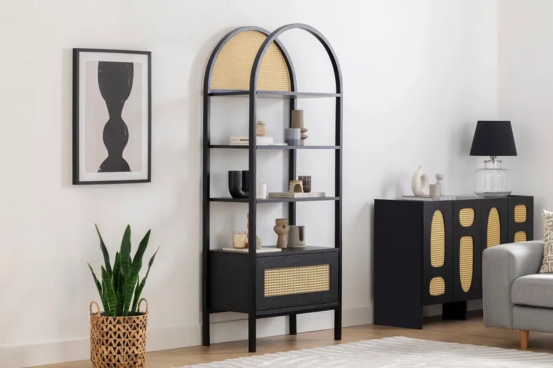 Makwana Bogreol 76 cm, Sort