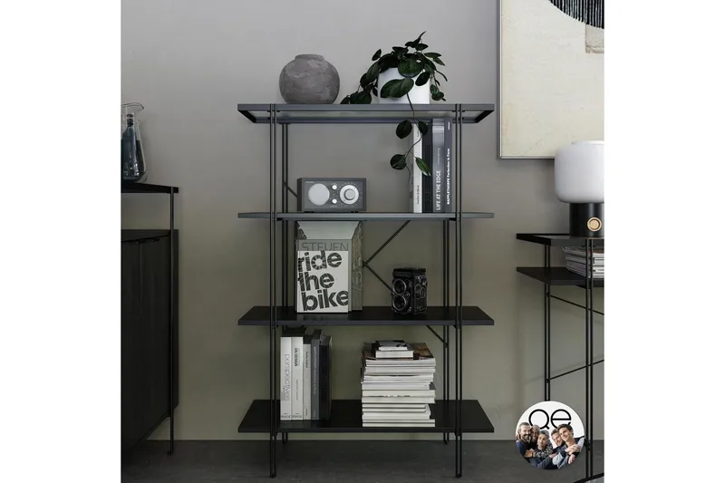 Marinko Bogreol - Sort - Opbevaring - Hylder & Reoler - Bogreol