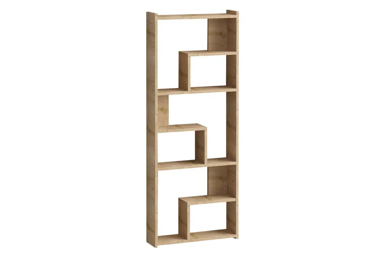 Megg Bogreol 60x15 cm Brun, Hanah Home