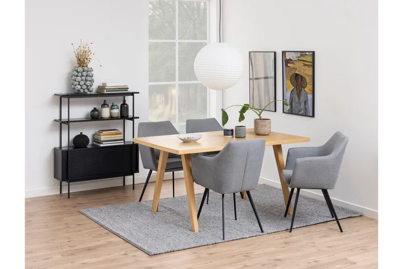 Mehoopany Boghylde 113,8 cm - Sort - Opbevaring - Hylder & Reoler - Bogreol