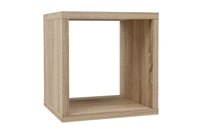 Micheala bogreol 40x40 cm - Brun - Opbevaring - Hylder & Reoler - Bogreol
