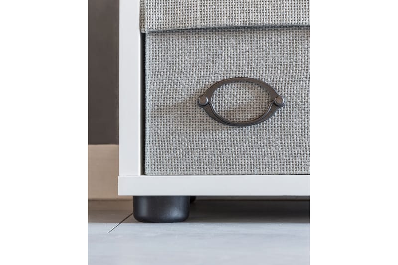 Milahn Bogreol 108 cm i Malet Træ - Hvid - Opbevaring - Hylder & Reoler - Bogreol