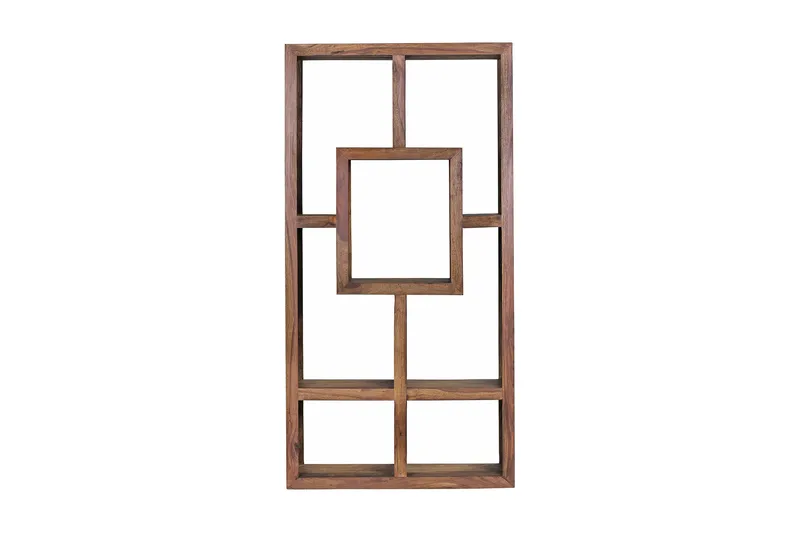 Milliano Bogreol 90 cm i Valnød, Brun
