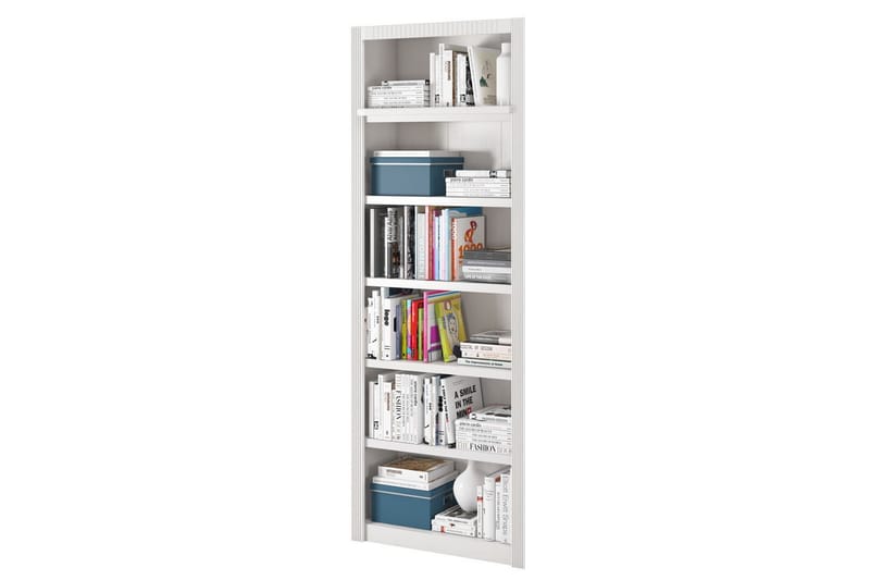 Minturn Bogreol 29x245 cm - Hvid - Opbevaring - Hylder & Reoler - Bogreol