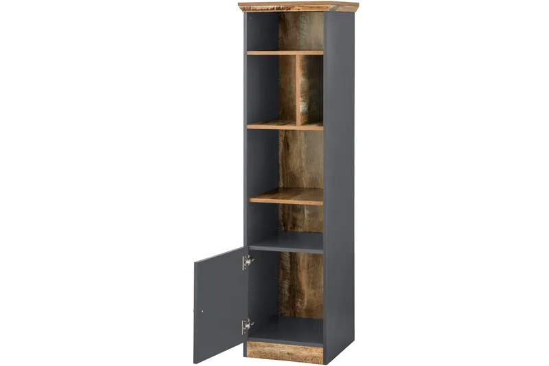 Mohil Bogreol 40 cm i Mørkt Træ - Antracit - Opbevaring - Hylder & Reoler - Bogreol