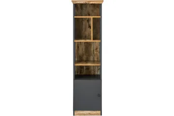 Mohil Bogreol 40 cm i Mørkt Træ - Antracit - Opbevaring - Hylder & Reoler - Bogreol