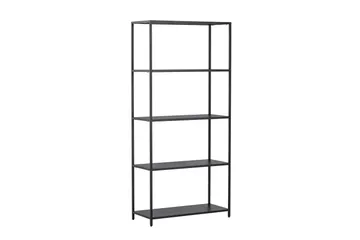 Montevideo bogreol 70x30 cm sort - Opbevaring - Hylder & Reoler - Bogreol