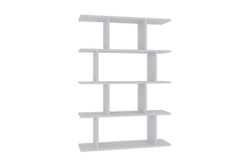 Nachusa Bogreol 90 cm i Malet Træ - Hvid - Opbevaring - Hylder & Reoler - Bogreol