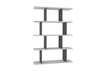 Nachusa Bogreol 90 cm i Malet Træ - Hvid - Opbevaring - Hylder & Reoler - Bogreol