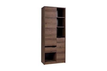 Najera Bogreol 80 cm - Sort/Træ - Opbevaring - Hylder & Reoler - Bogreol