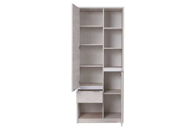 Najera Bogreol 80 cm - Sort/Træ - Opbevaring - Hylder & Reoler - Bogreol