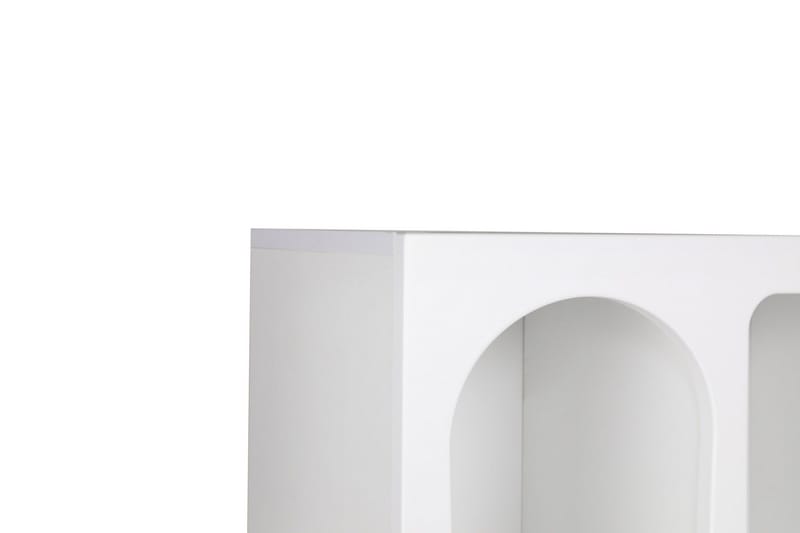 Najrana Bogreol 60 cm i Malet Træ - Hvid - Opbevaring - Hylder & Reoler - Bogreol