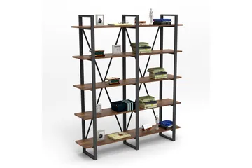 Numandro Bogreol 154,8 cm i Teak - Brun - Opbevaring - Hylder & Reoler - Bogreol