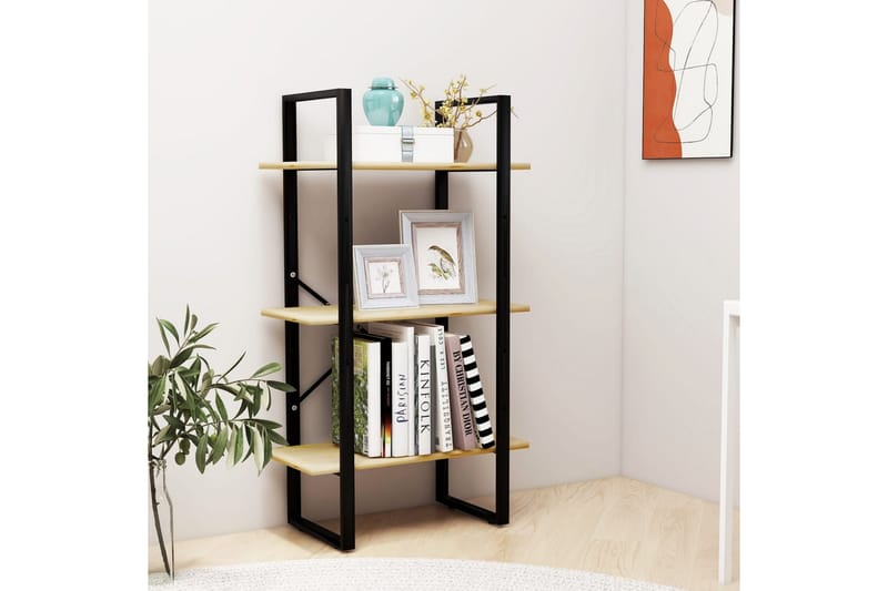 opbevaringsreol 60x30x105 cm massivt fyrretræ - Brun - Opbevaring - Hylder & Reoler - Bogreol