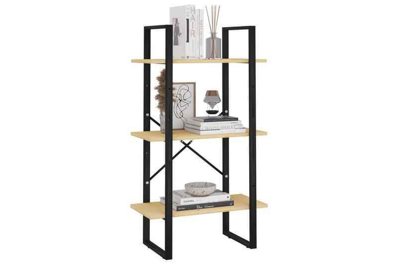 opbevaringsreol 60x30x105 cm massivt fyrretræ - Brun - Opbevaring - Hylder & Reoler - Bogreol