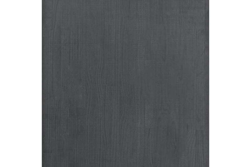 opbevaringsreol 60x30x105 cm massivt fyrretræ grå - Grå - Bogreol