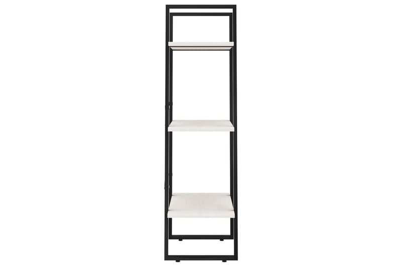 opbevaringsreol 60x30x105 cm massivt fyrretræ hvid - Hvid - Opbevaring - Hylder & Reoler - Bogreol