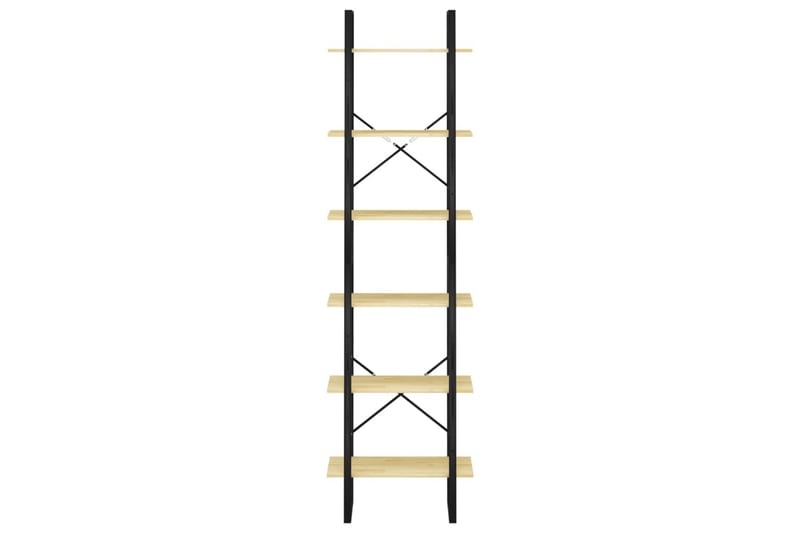 opbevaringsreol 60x30x210 cm massivt fyrretræ - Brun - Opbevaring - Hylder & Reoler - Bogreol