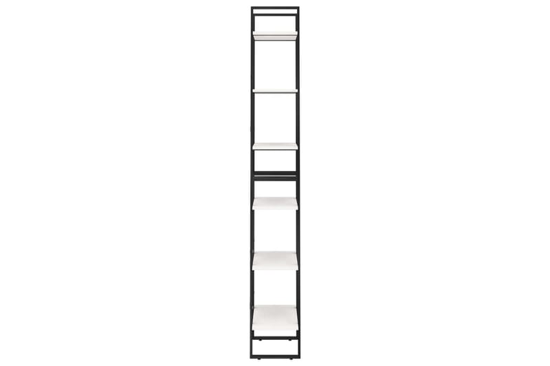 opbevaringsreol 60x30x210 cm massivt fyrretræ hvid - Hvid - Opbevaring - Hylder & Reoler - Bogreol