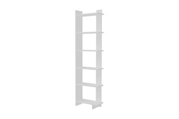 Ordelle Bogreol 47 cm i Malet Træ - Hvid - Opbevaring - Hylder & Reoler - Bogreol