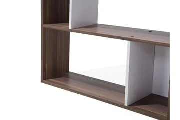 Orilla Bogreol 83 cm i Valnød - Brun - Opbevaring - Hylder & Reoler - Bogreol