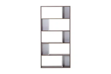 Orilla Bogreol 83 cm i Valnød - Brun - Opbevaring - Hylder & Reoler - Bogreol
