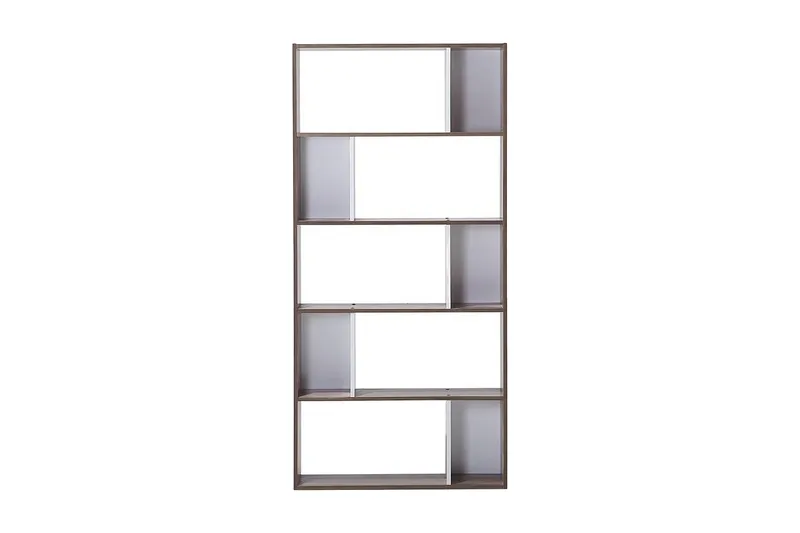 Orilla Bogreol 83 cm i Valnød, Brun