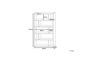 Orilla hylde 83 cm - Hvid - Opbevaring - Hylder & Reoler - Bogreol
