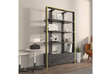 Bogreol Ossin Sort / Marmor - Sort / Marmor - Opbevaring - Hylder & Reoler - Bogreol