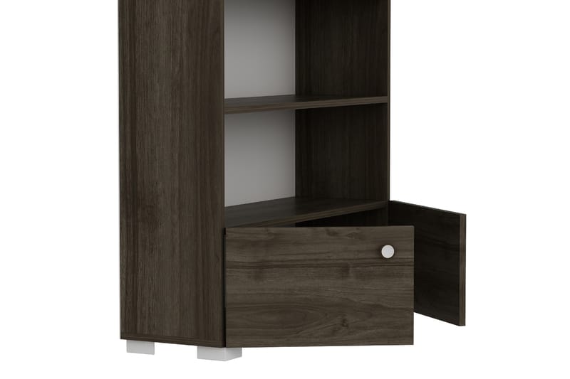 Penguen Bogreol 93,6x29,6 cm Brun - Hanah Home - Opbevaring - Hylder & Reoler - Bogreol