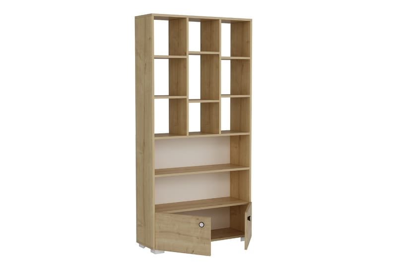 Penguen Bogreol 93,6x29,6 cm Brun - Hanah Home - Opbevaring - Hylder & Reoler - Bogreol