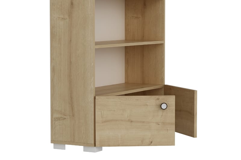 Penguen Bogreol 93,6x29,6 cm Brun - Hanah Home - Opbevaring - Hylder & Reoler - Bogreol