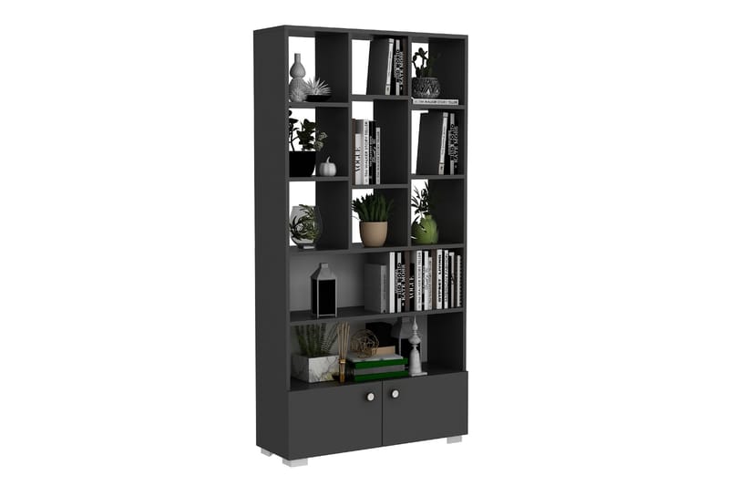 Penguen Bokhylle 93,6x29,6 cm Antrasitt - Hanah Home - Opbevaring - Hylder & Reoler - Bogreol