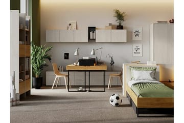 Rathmore Bogreol 44 cm i Eg - Lys Beige - Opbevaring - Hylder & Reoler - Bogreol